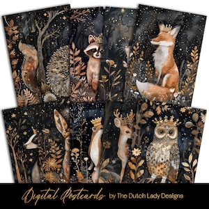 Golden Woods | Assorted 8 Card Set Golden Woods | Assorted 8 Card Set