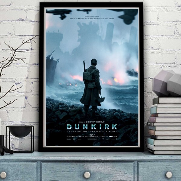 Dunkirk 2017 | War| artwork | alternative | minimal | Art |Original | Wall Decor | Gift | Alternative | Poster | Print |Movie | film