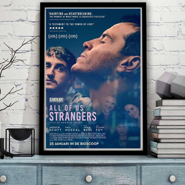 All of Us Strangers 2023 artwork cover art movie film original quality poster print custom sizes