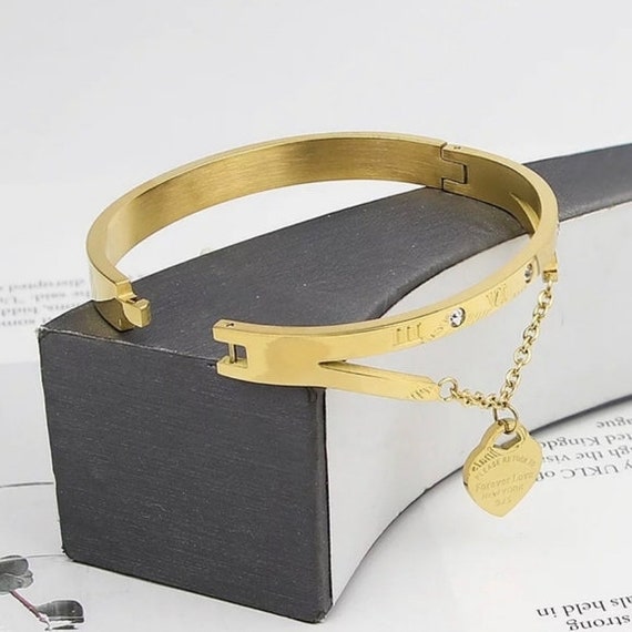 Bracelet Bangle Gold Plated. - image 7