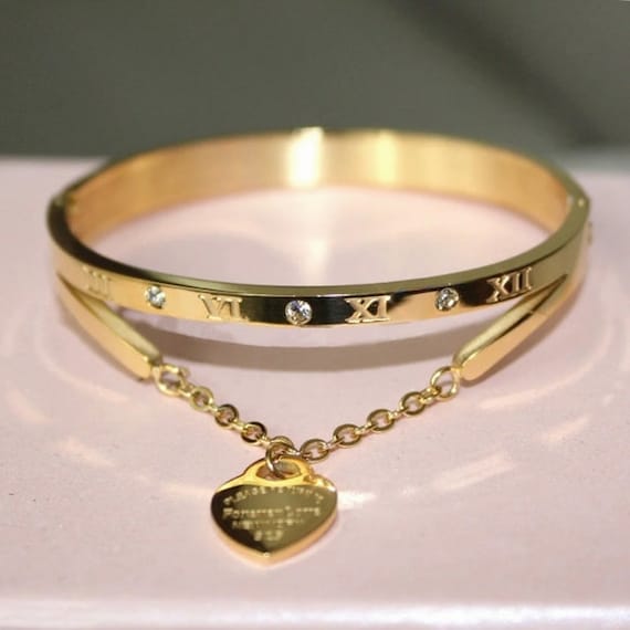 Bracelet Bangle Gold Plated. - image 1