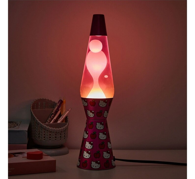 Authentic Hello Kitty Volcano Lava Lamp Etsy