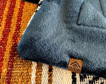 Warm Plush Baja Blanket: Heirloom Blanket | Minky Fleece | Plush Blaket for Cold Weather | Hostess Holiday Gift