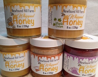 Whipped Honey, Flavored Honey