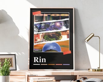 Rin inspiriertes 'Legacy' Album-Collage-Poster