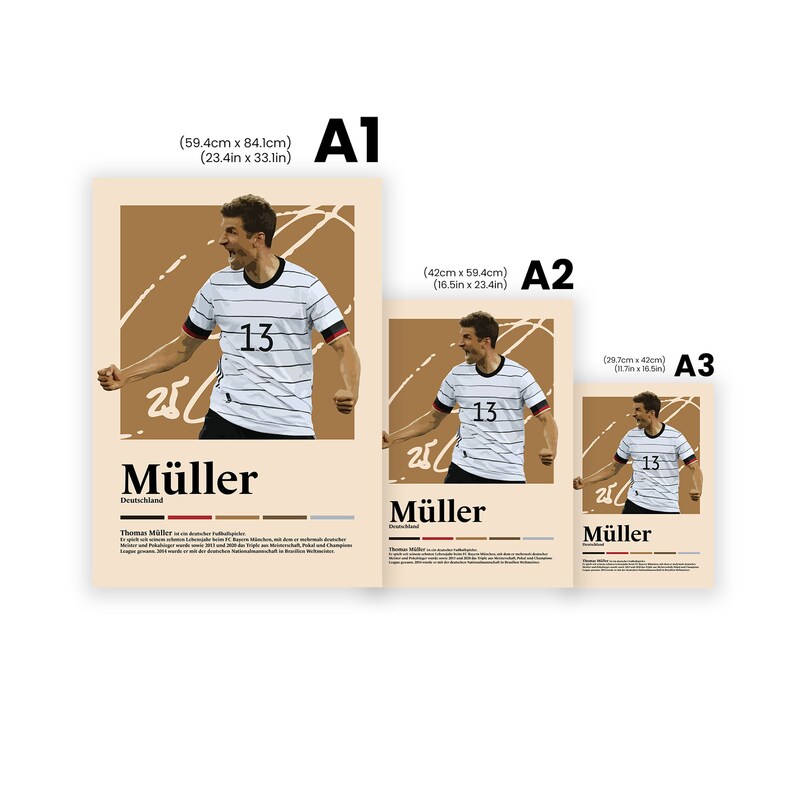 Thomas Müller Fußball-Poster Bild 5