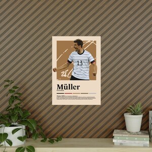 Thomas Müller Fußball-Poster 16.5" x 23.3" (Vertical)