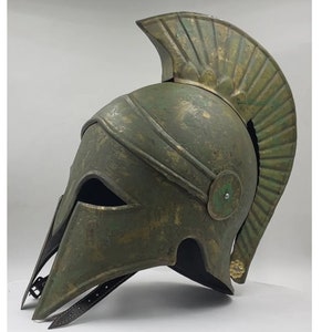 Handmade Corinthian Helmet - Collector&#39;s Piece for History Enthusiasts Steel Antique-Style for home decor