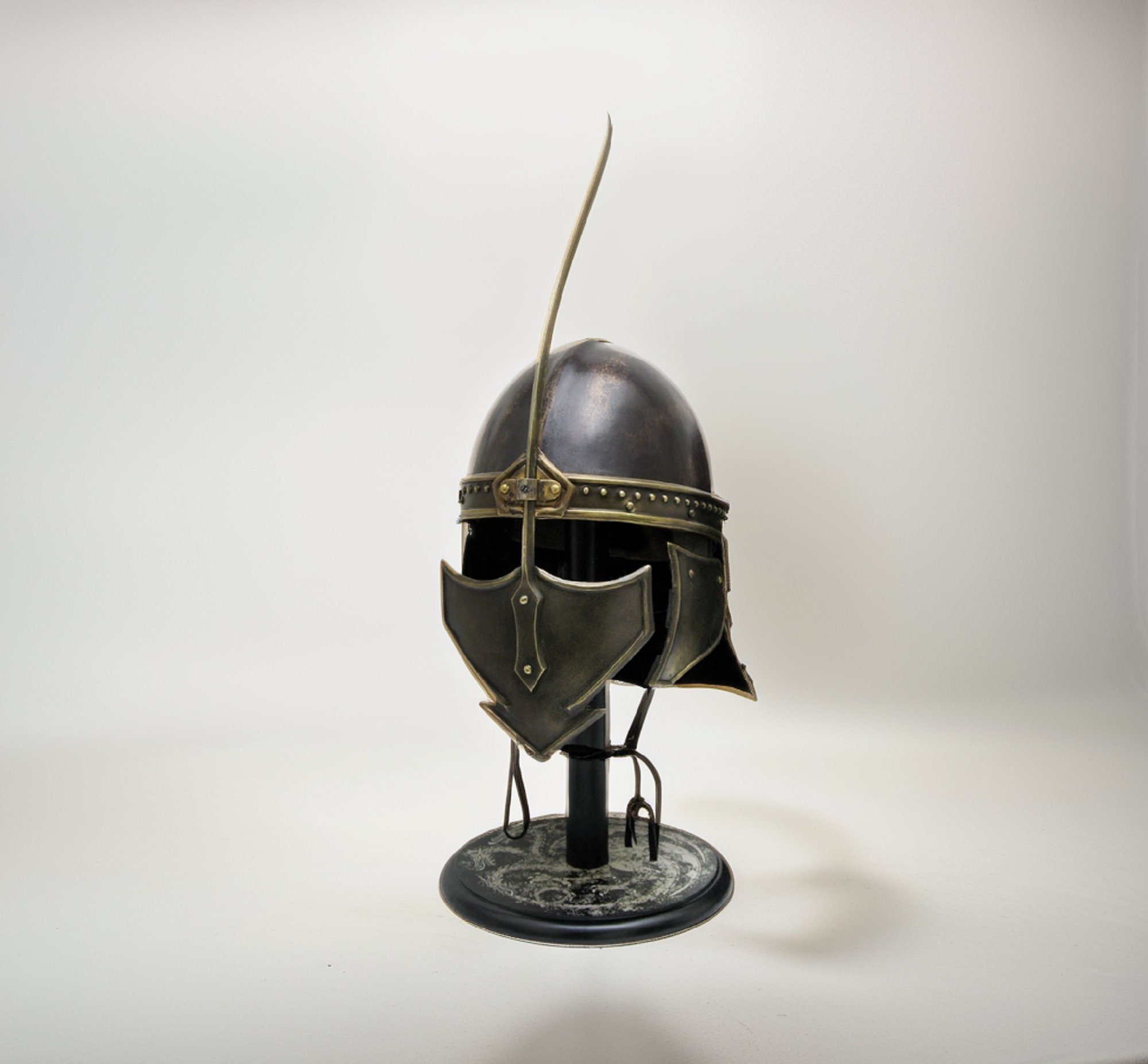 中世のヘルメット グレイ ワーム ゲーム オブ スローンズ ナイト