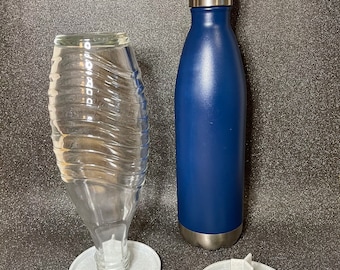 Drip aid/bottle stand SodaStream, WasserMax, drinking bottles, sports bottles, glass bottles 3D printing