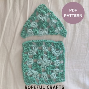 Easy Crochet Granny Square Pattern: Beginner-Friendly (PDF Pattern)