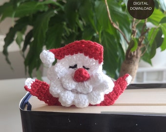 Santa Bookmark Crochet Pattern| Easy-to-Follow Crochet Pattern | Perfect for Christmas Gift| Beginner-Friendly