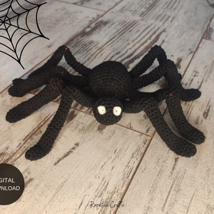 Amigurumi Spider Crochet Pattern: Halloween Tarantula (PDF Pattern)