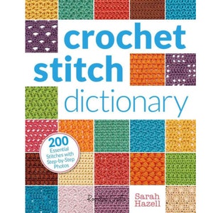 Crochet Resources, PDF Download Crochet Tutorial, Crochet Stitches Crochet Pattern for Beginners, English Crochet Pattern e-book,
