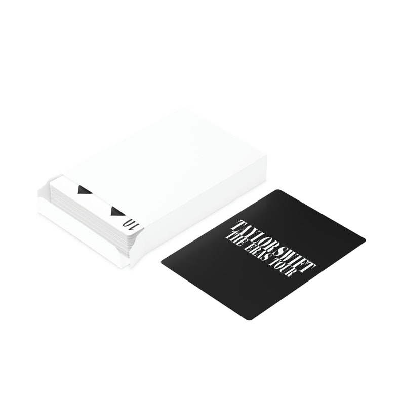 Taylor Swift the Eras Tour Black Cards Etsy