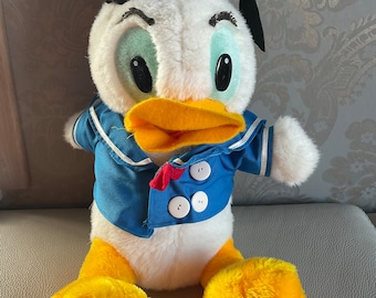 Vintage Donald Duck knuffel Walt Disney