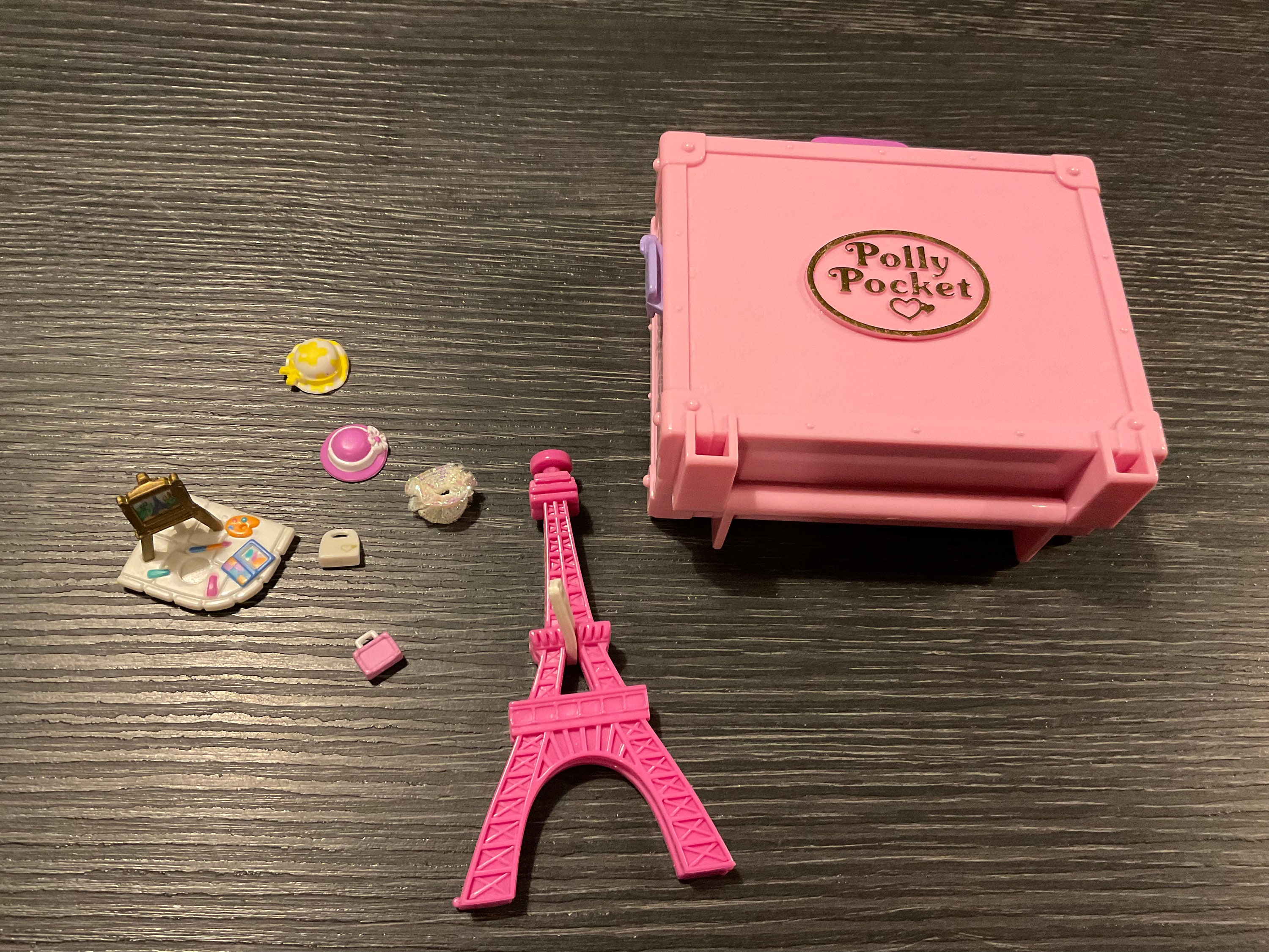 Vintage Polly Pocket : Polly à Paris - Bluebird Toys 1996