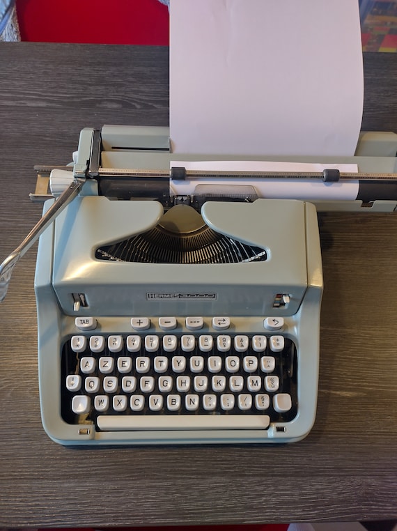 Hermes 3000 Typewriter Typemachine - A4 + A3 - Etsy