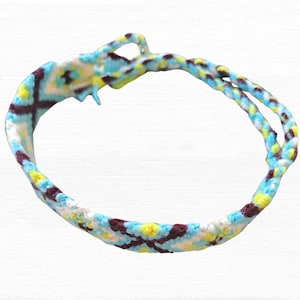 Surfer bracelet friendship bracelet handmade from Colombia colorful