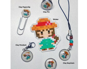 Llavero con forma de castillo ambulante de Howl, Sophie, de arcilla polimérica, hecho a mano, con minipin magnético para teléfono, colgante con clip, marcapáginas, llavero artesanal (1 unidad)