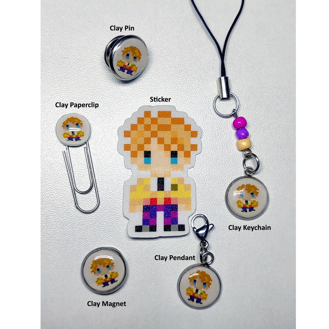 Xavier Polymer Handmade Love & Deepspace Xavier Polymer Clay Trinkets | LADS Mini Pin ...
