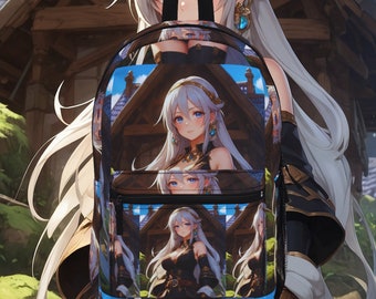 Beautiful Anime Girl Backpack - Carry Your Favorite Character Everywhere! | Kawaii Backpack | Japanese Backpack | Cartoon Backpack