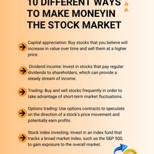 Unlock Your Financial Potential: Explore '10 Different Ways to Make Money in The Stock Market' eBook for Instant Digital Download Pdf 画像 2