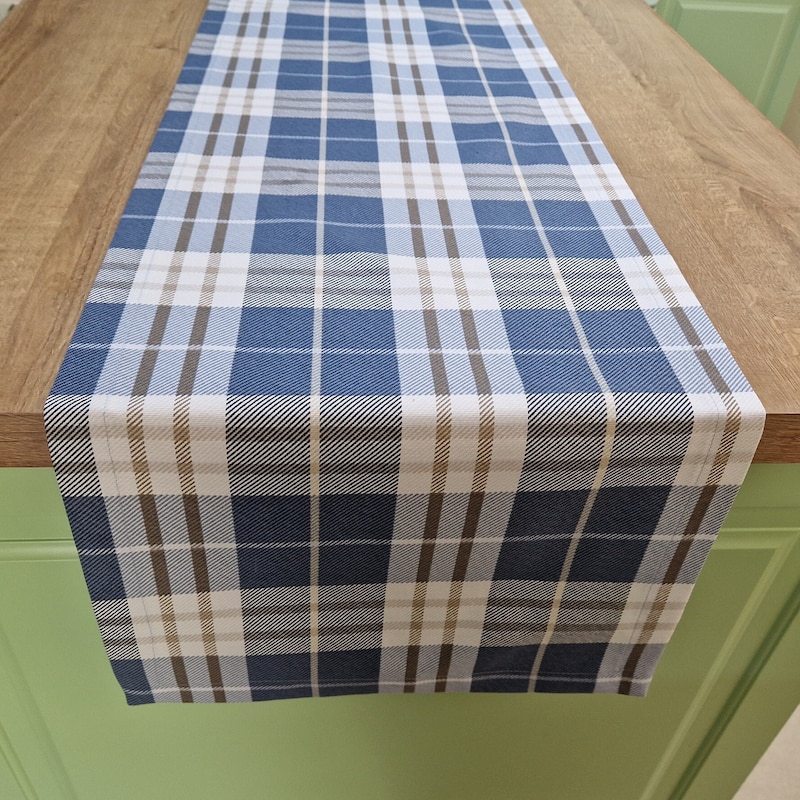 Currie Tartan Table Runner - Cotton table runner