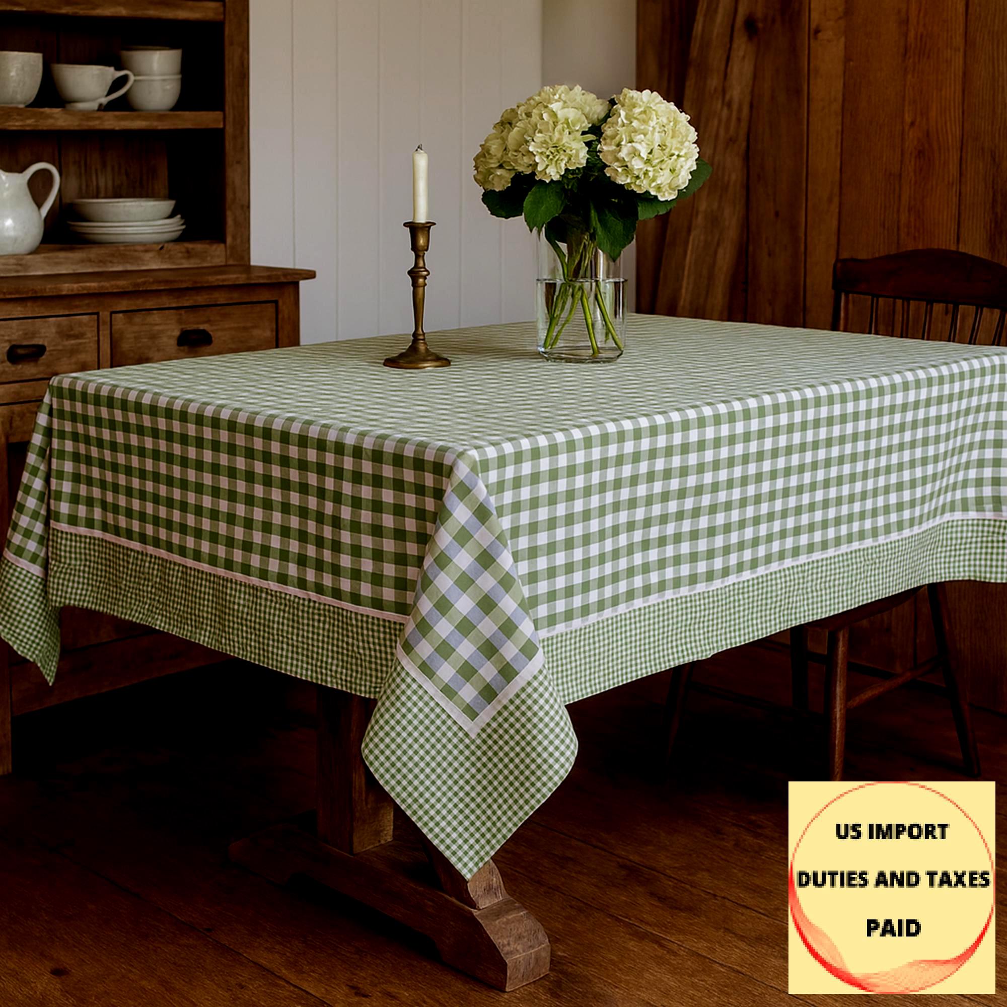 Newbridge Cottage Nappe En Vinyle Motif Vichy Buffalo à