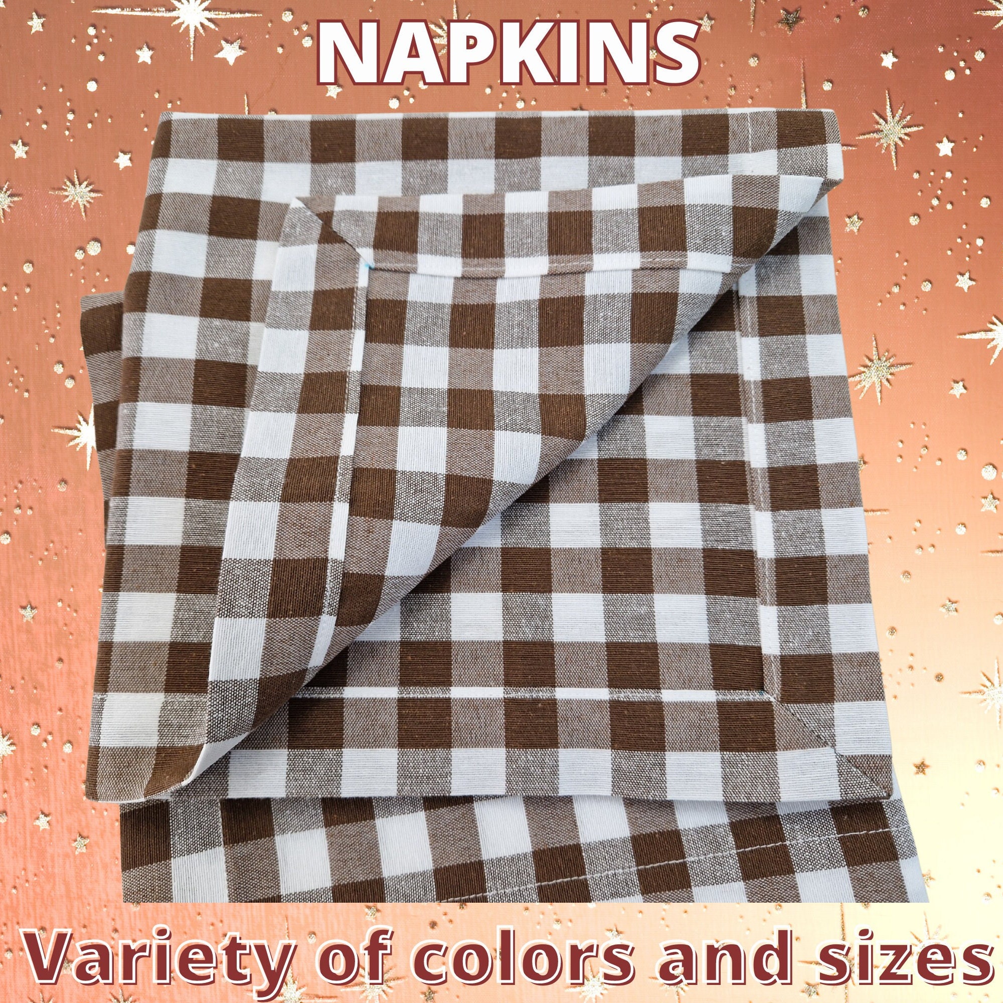 Christmas Cloth Napkins Buffalo Plaid Cloth Napkins Reusable - Temu