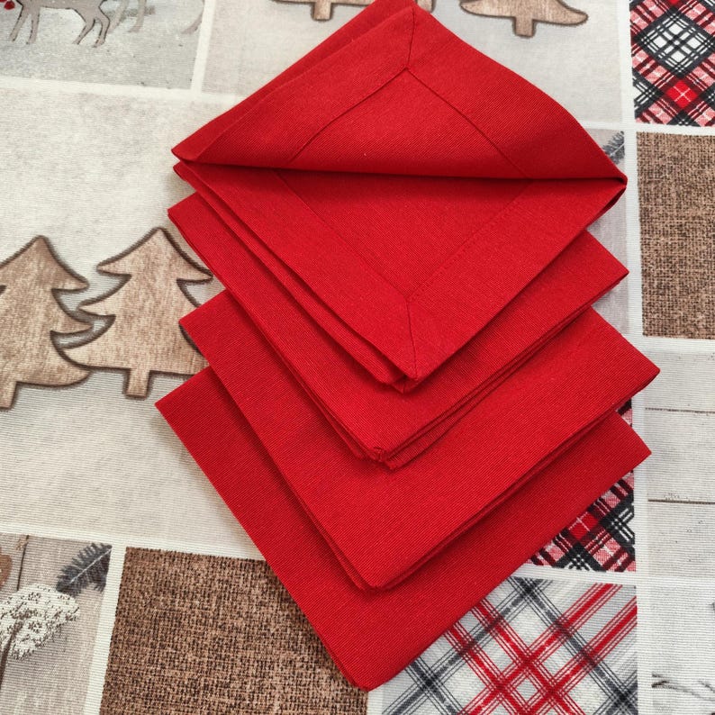 EledaHomeDecor Cotton Cloth Napkins