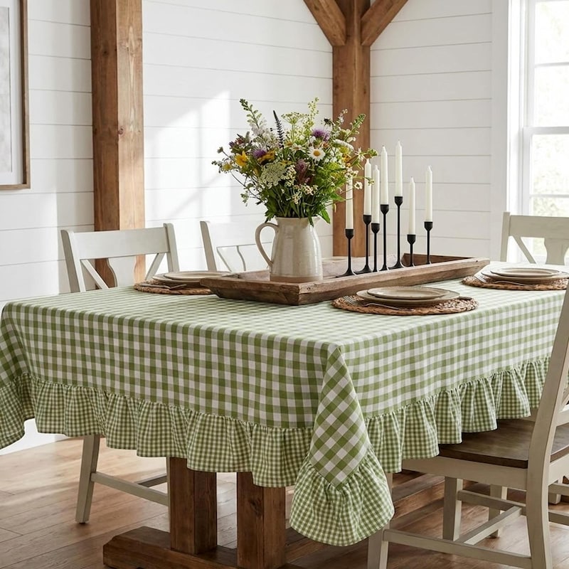 Small Pattern Coloring Small Checked Tablecloth - Etsy
