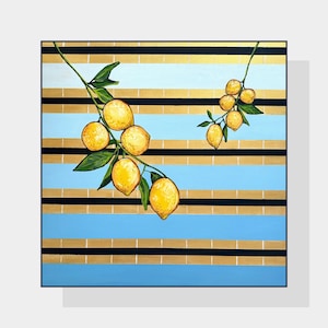 Lemons | Original Painting | Canvas