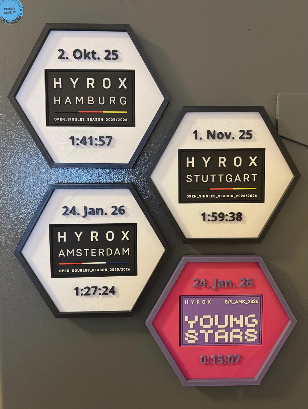 Hydrox Patch Panel - Wall Decoration With Own Time - Etsy