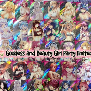 Göttin Beauty Girl Party Anime Waifu Karten Sammler Bundle Badeanzug Serie