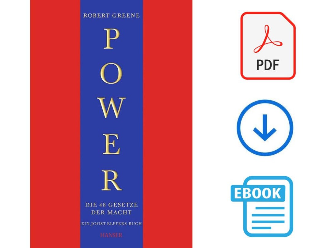 POWER Die 48 Gesetze Der Macht Von Robert Greene I Ebook Etsy