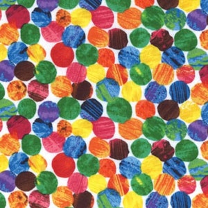 The Very Hungry Caterpillar Fabric, 100% Cotton Fabric