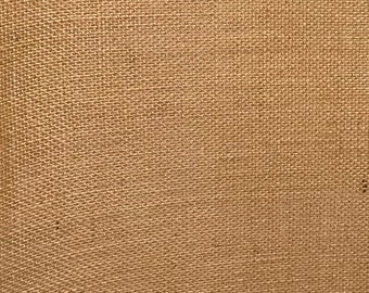 Natural Sultana Burlap Fabric 60 Inches Wide, 100% Jute Fabric, Sultana Burlap Fabric, Rustic Burlap Fabric