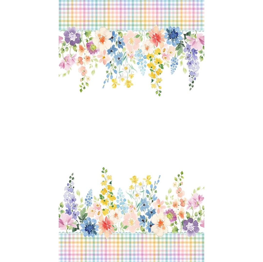 Spring Has Sprung Double Border by Heatherlee Chan for Clothworks ...
