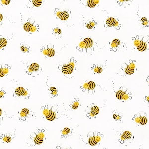 Bee Fabric Cotton, Honeybee Susybee Clothworks, Quilting 100% Cotton Fabric