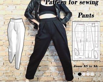 Universal Knit Pants – PDF Sewing Pattern