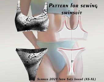 The Essential 2025 Summer Bikini - PDF Sewing Pattern (XS-XL)