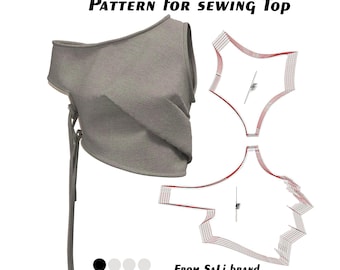 Schnittmuster “Minimaler Aufwand – maximaler Stil” (XS-XXL) PDF