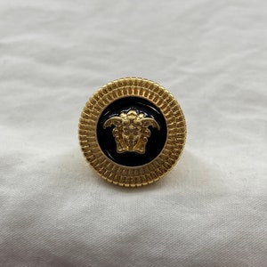 Vintage Versace Gold Ring