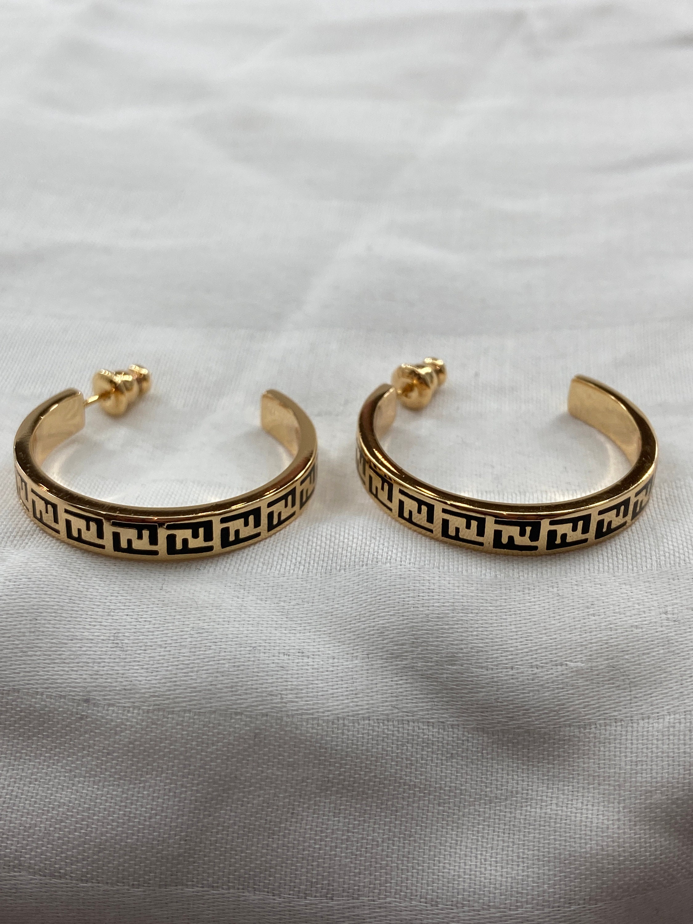 Louis Vuitton Sweet Monogram Creole Hoop Earrings - Gold, Gold-Tone Metal  Hoop, Earrings - LOU345462