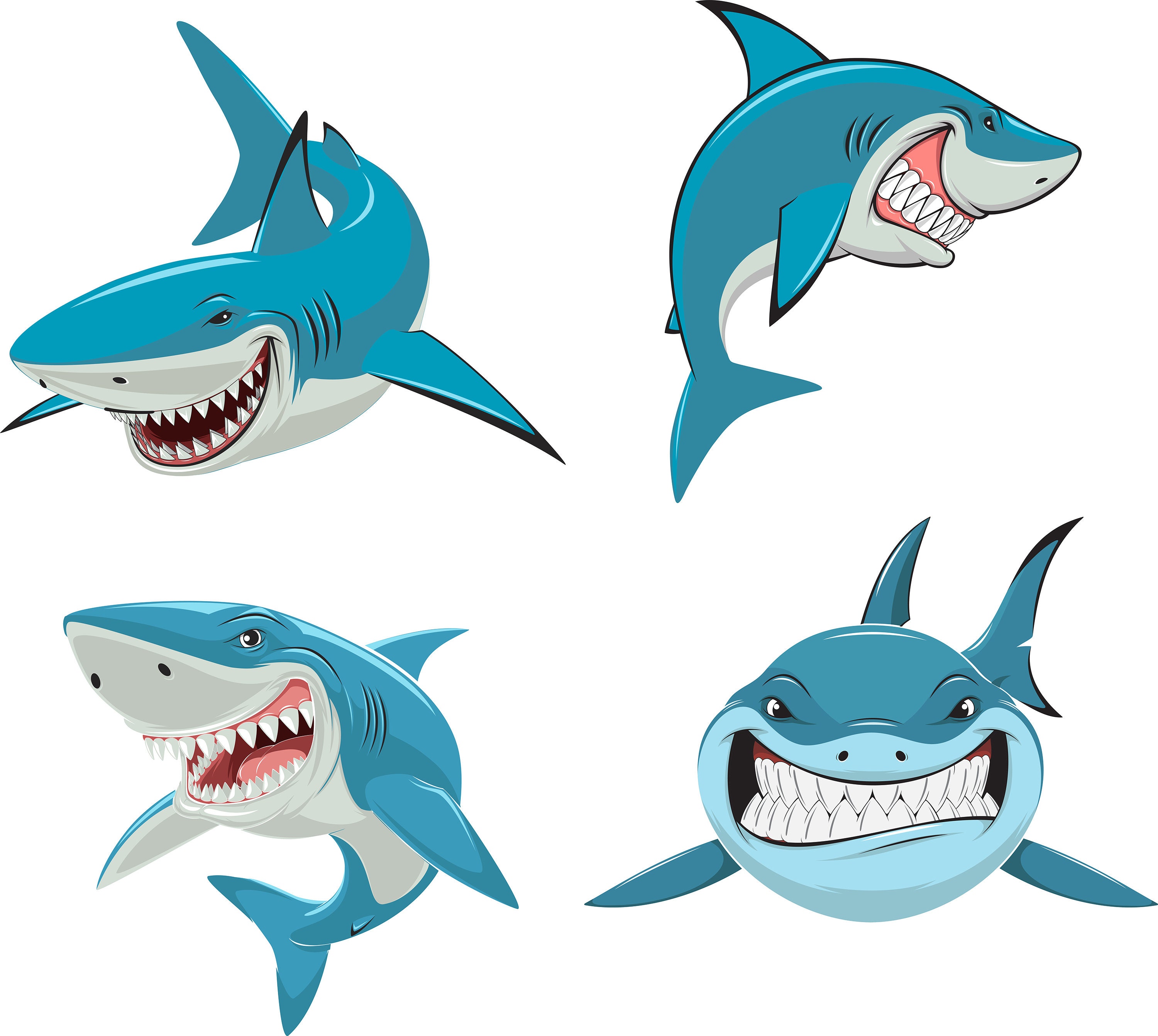 Shark SVG Shark Bundle SVG Shark Week SVG Bundle Shark - Etsy