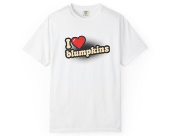 I Love Blumpkins T-Shirt | Retro Heart Graphic Tee