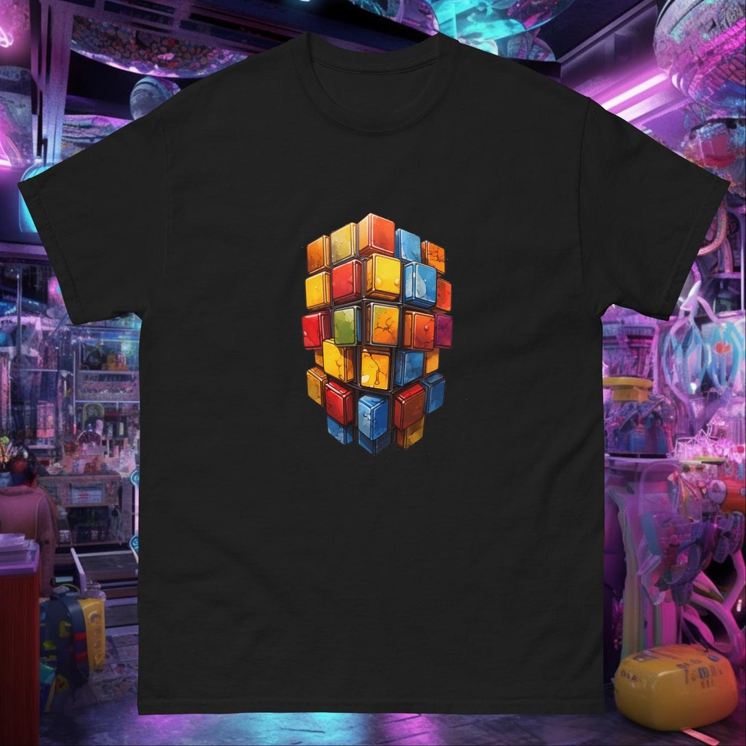 Men's Classic Tee Rubik's Cube - Etsy