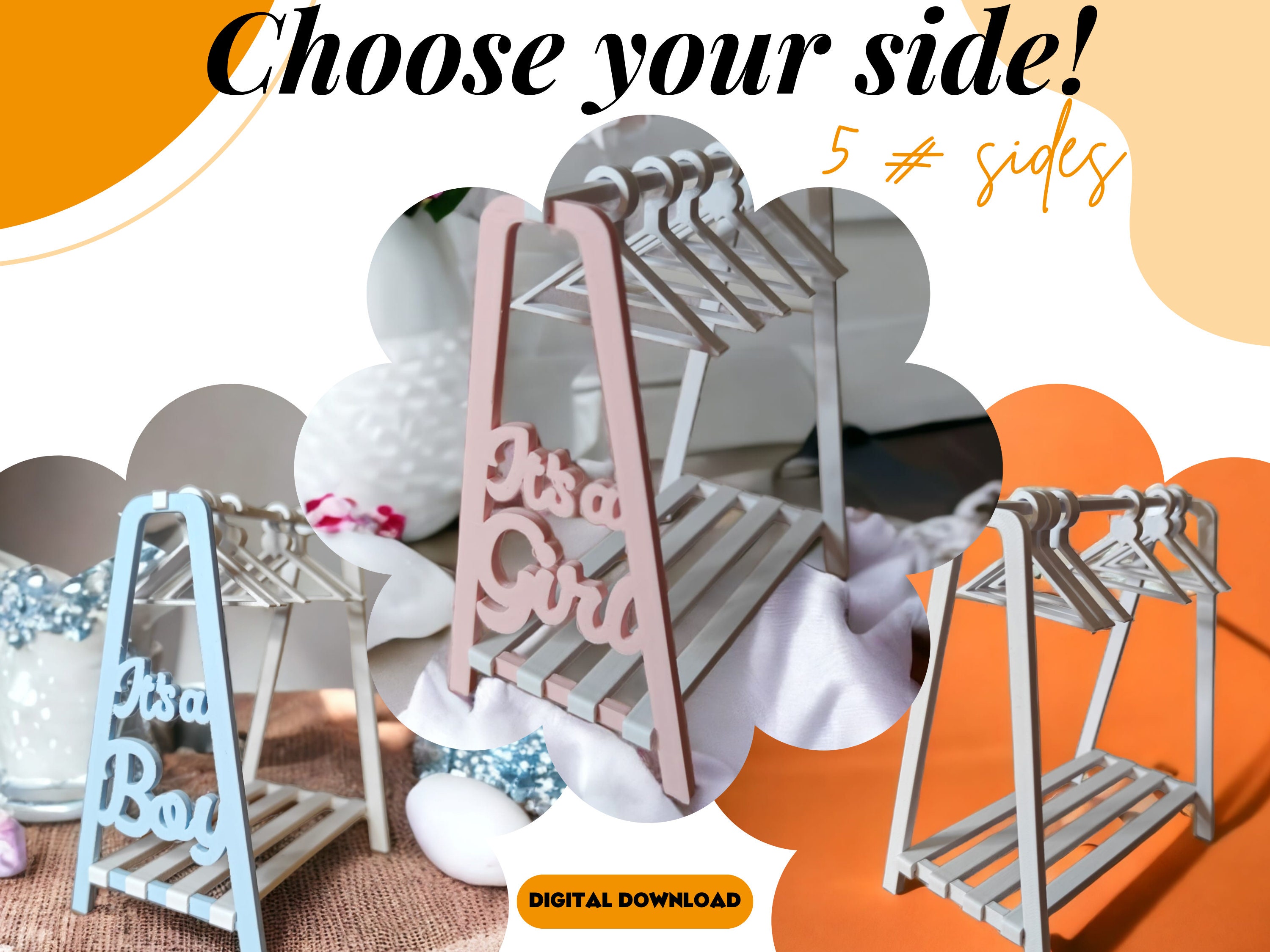 Mini Clothes Rack for Cookies, Rack for Jewelry, Rack for Earring ...