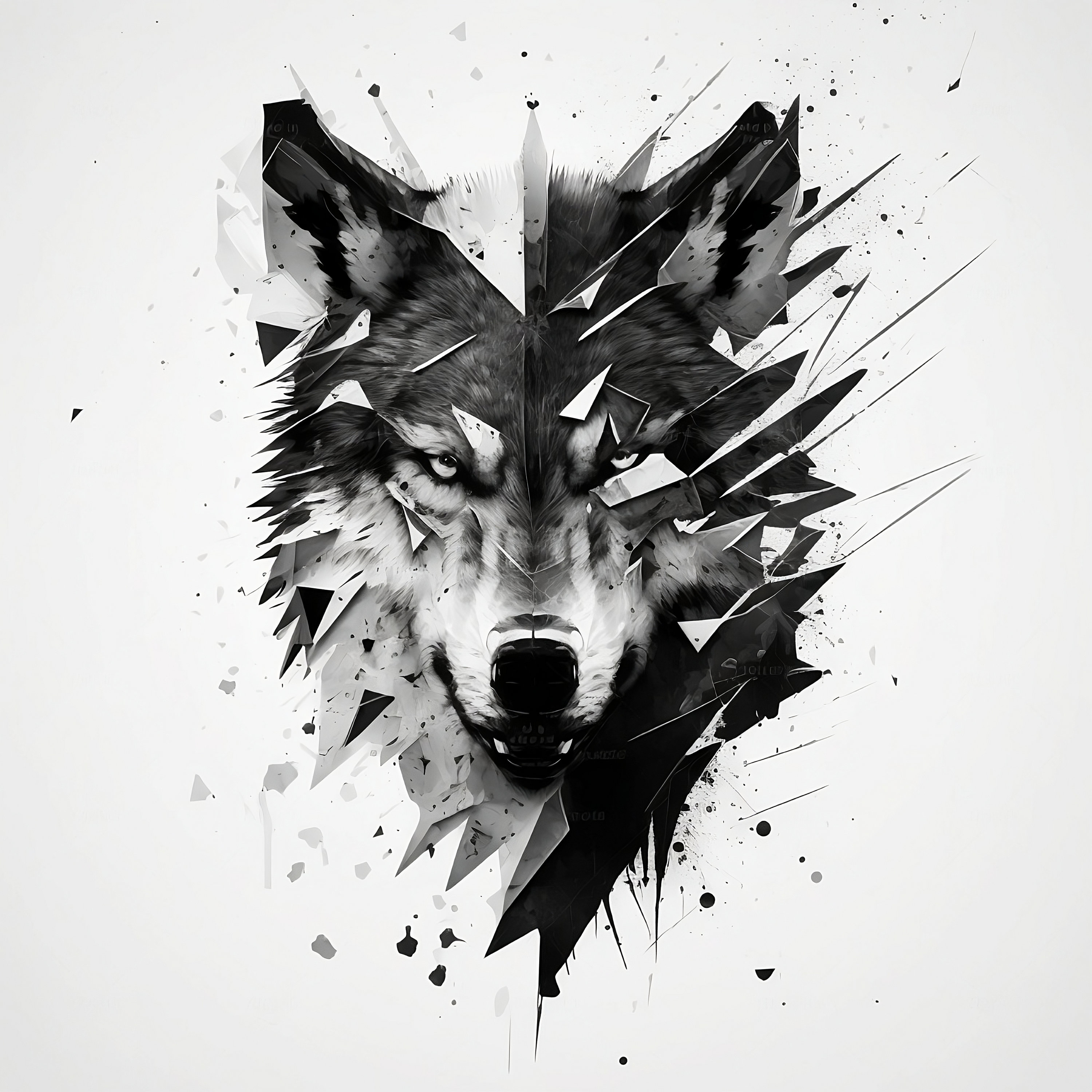 Tribal Wolf Tattoo Stock Illustrations  2441 Tribal Wolf Tattoo Stock  Illustrations Vectors  Clipart  Dreamstime